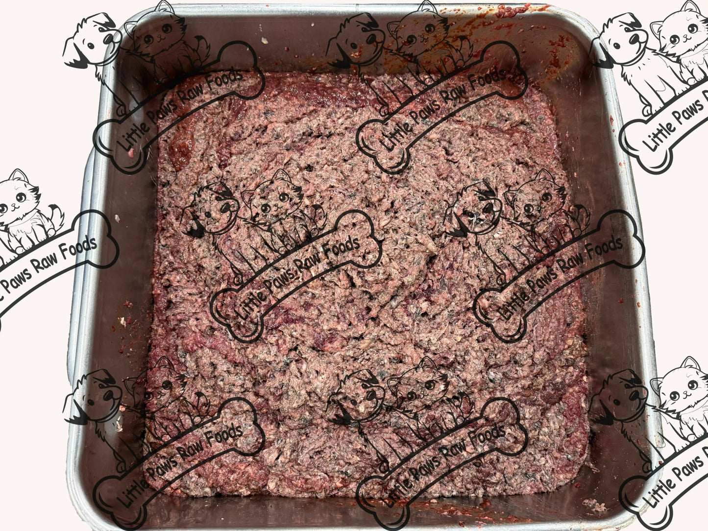 Frozen Beef and Tripe Dog Food 10kg or 20kg Box - Little Paws Raw Foods