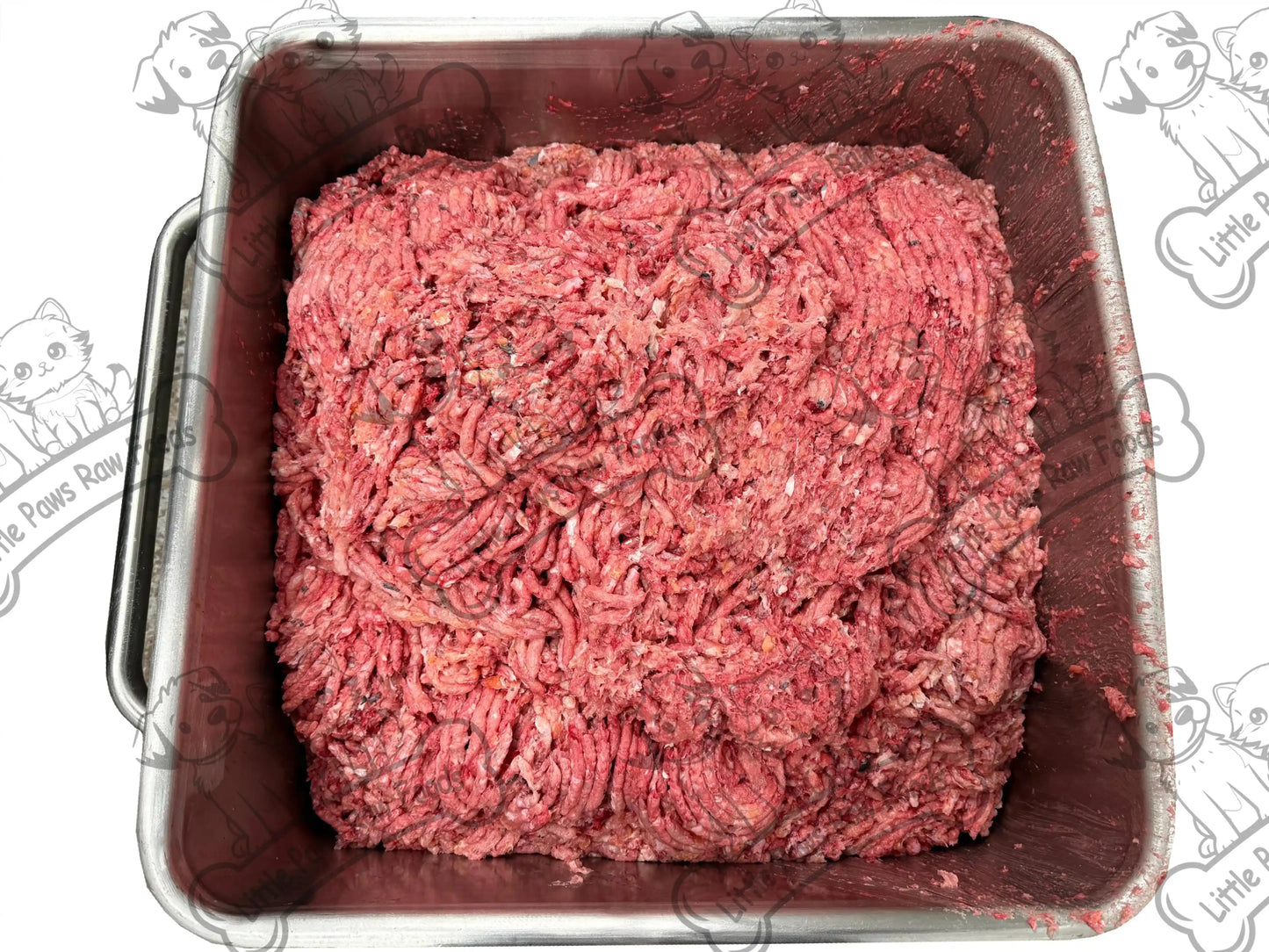 Frozen Chicken and Salmon Dog Food in 10kg or 20kg Box - Little Paws Raw Foods