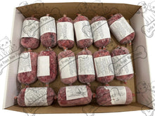 Frozen Duck Mince Cat Food 250g Chubs in 4kg or 12kg Box - Little Paws Raw Foods