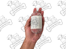 Frozen Duck Mince Cat Food 250g Chubs in 4kg or 12kg Box - Little Paws Raw Foods