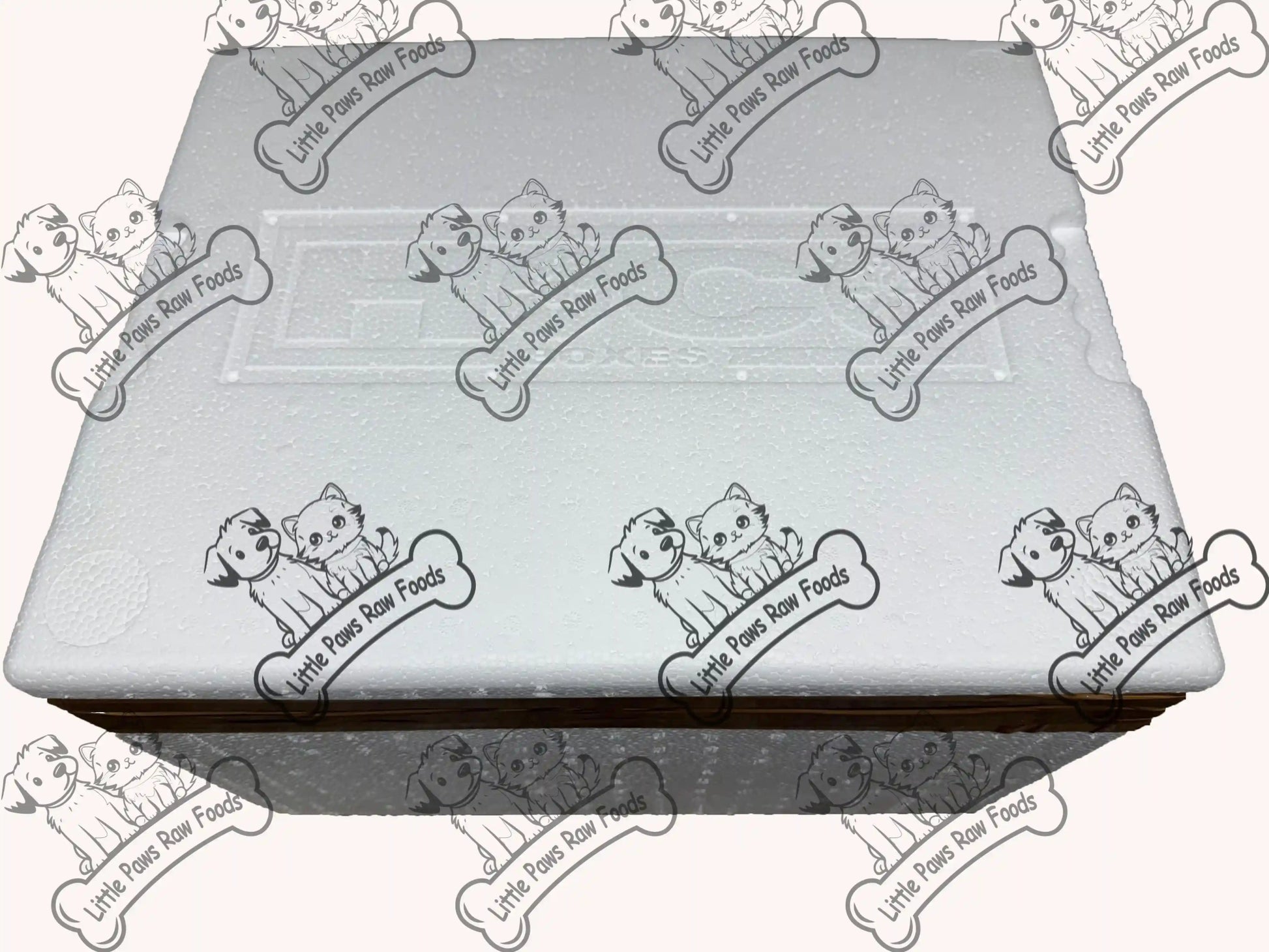 Frozen Minced Beef Hearts for Dogs 20 x 500g Chubs 10kg Box - Little Paws Raw Foods